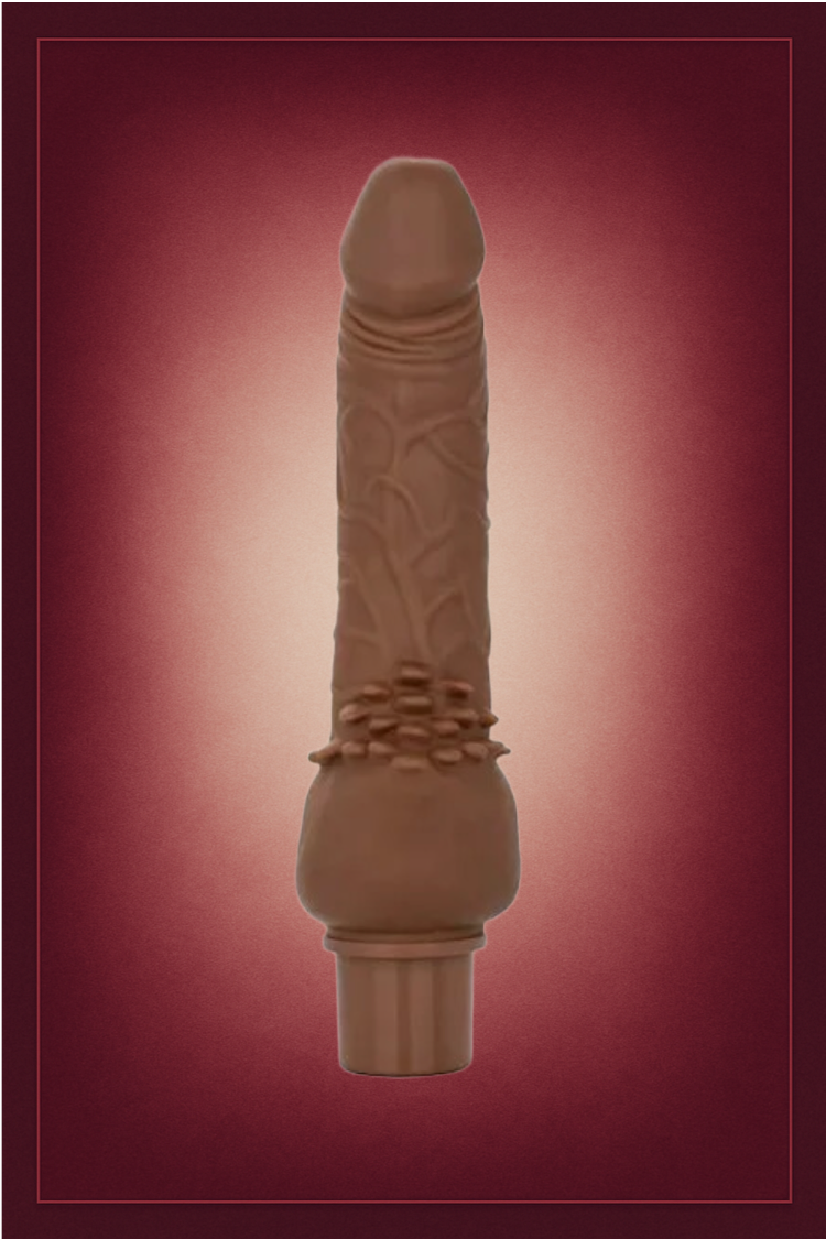 STUD RECHARGEABLE POWER – BROWN CLITERRIFIC 12 FUNCIONES