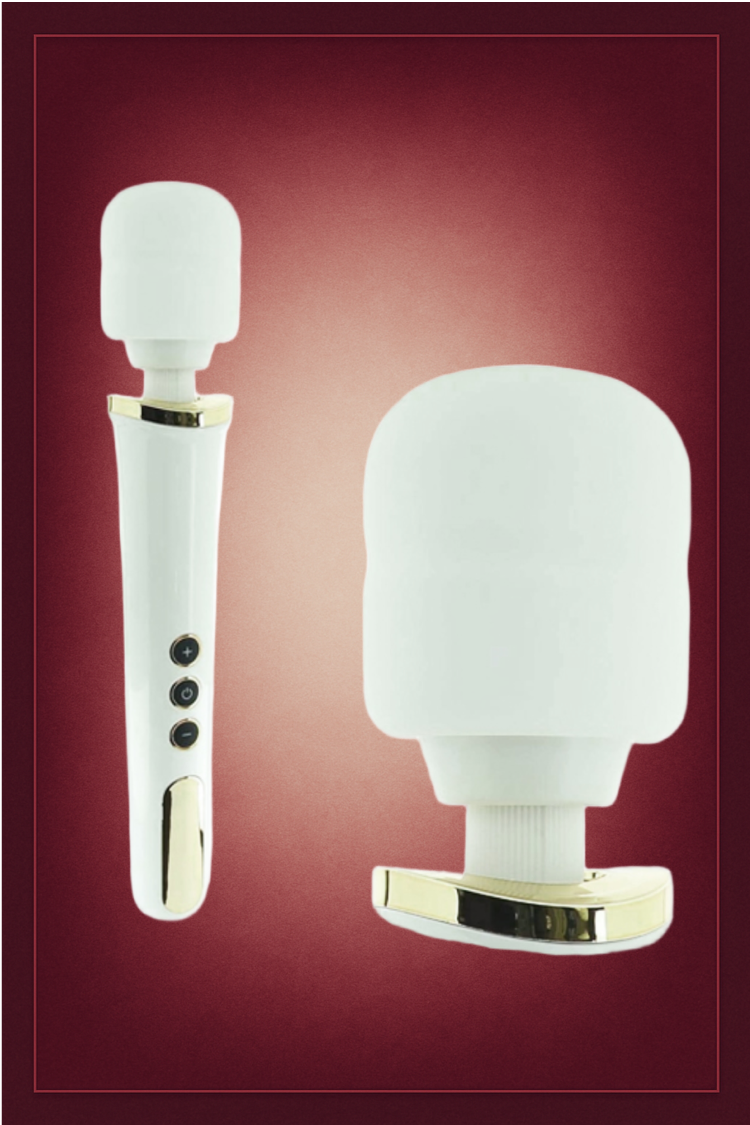 Adam & Eve Rechargeable Magic Massager - Rose Gold Edition