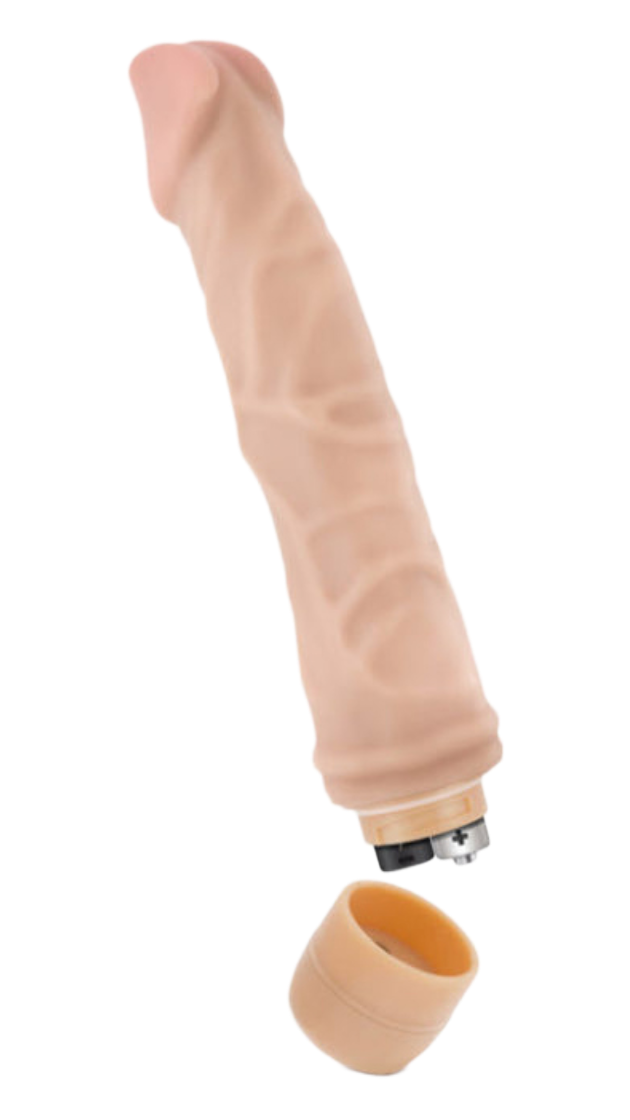 Dr. Skin Cock Vibe 6 Beige – Vibración directa, placer sin rodeos