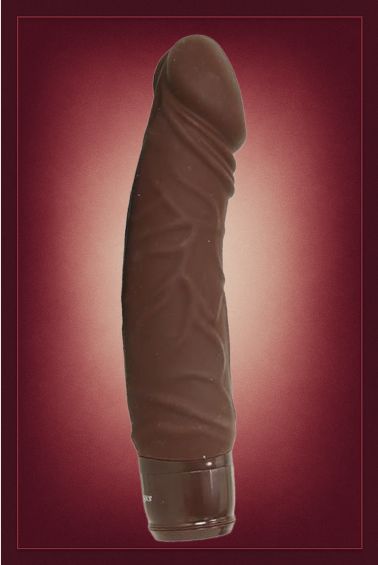 STUD SILICONE WOODY BROWN – 7 FUNCIONES