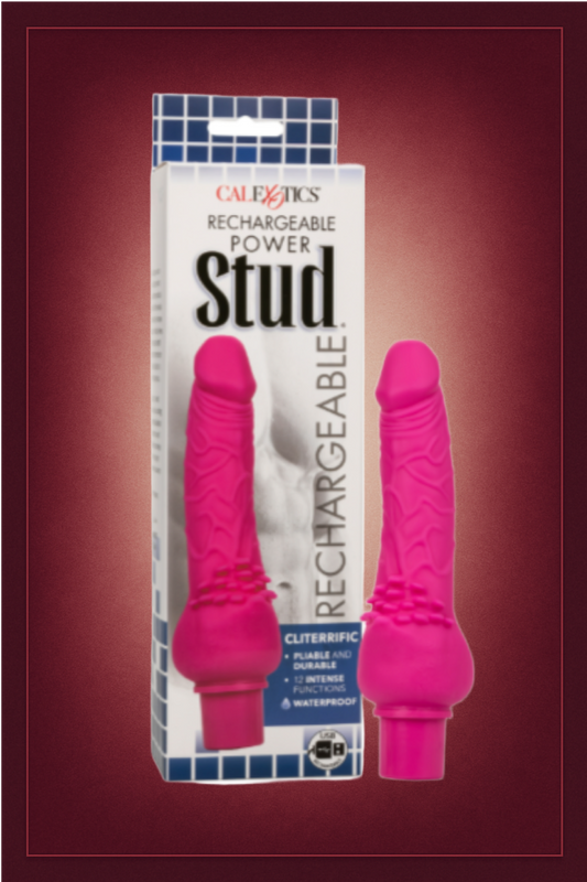 STUD RECHARGEABLE POWER PINK – 12 FUNCIONES