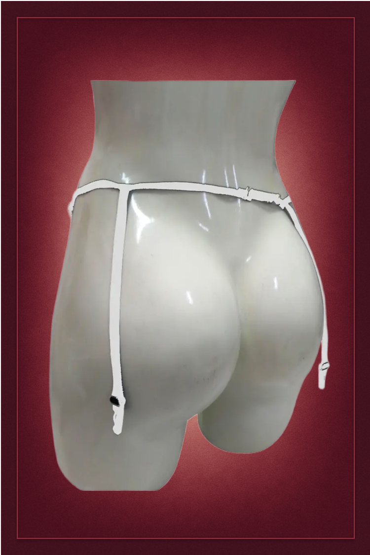 Mistress Liguero sin Tanga Blanco
