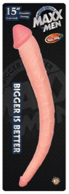 Max Men Curved Double Dong – Doble placer, doble actitud