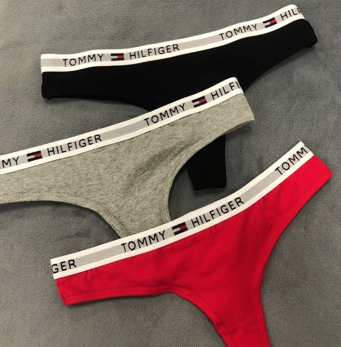 3 Tangas Tommy Hilfiger talla grande calidad Premium