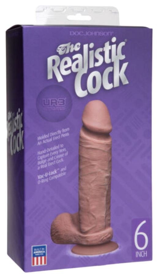 THE REALISTIC COCK ULTRASKYN 6 INCH